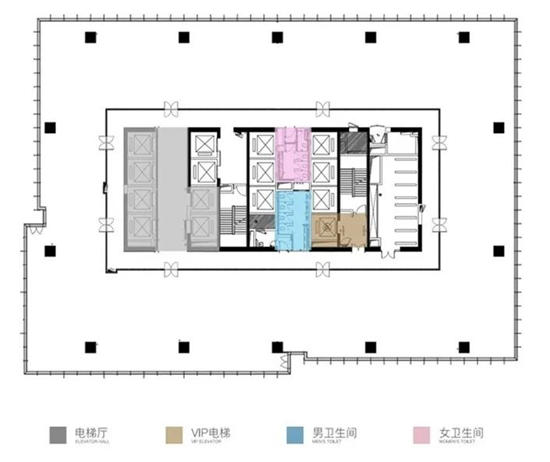 中交滨江广场：一线滨江、直面陆家嘴的新地标-第9张图片-叠叠租写字楼网