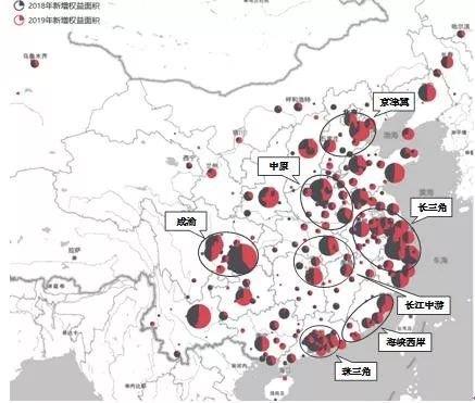 资色丨2019房企百亿军团亮相：二线城市是背后主-第9张图片-叠叠租写字楼网